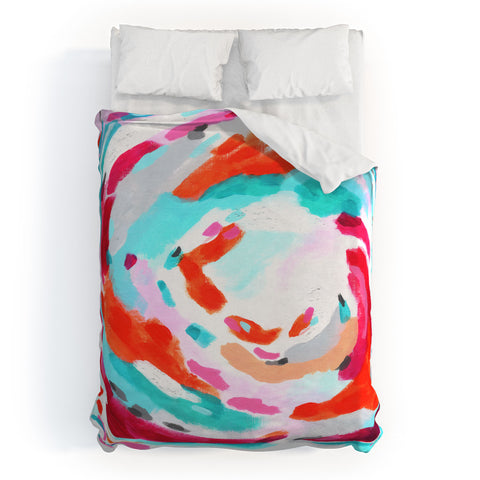 Laura Fedorowicz Tropics Please Duvet Cover