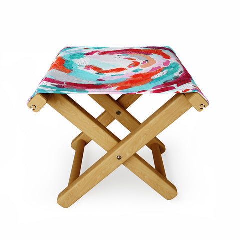 Laura Fedorowicz Tropics Please Folding Stool