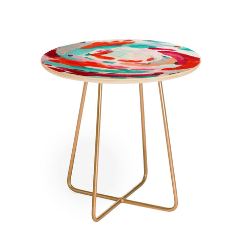 Laura Fedorowicz Tropics Please Round Side Table