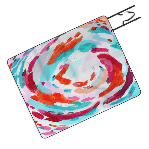 Laura Fedorowicz Tropics Please Picnic Blanket