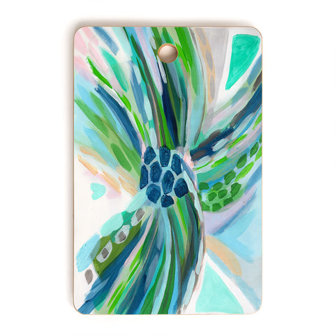 Laura Fedorowicz Tuesday Rain Cutting Board Rectangle