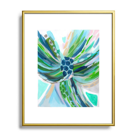 Laura Fedorowicz Tuesday Rain Metal Framed Art Print