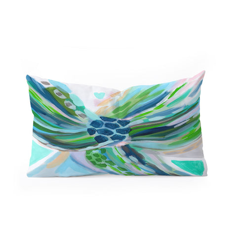 Laura Fedorowicz Tuesday Rain Oblong Throw Pillow