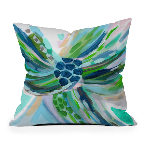Laura Fedorowicz Tuesday Rain Throw Pillow