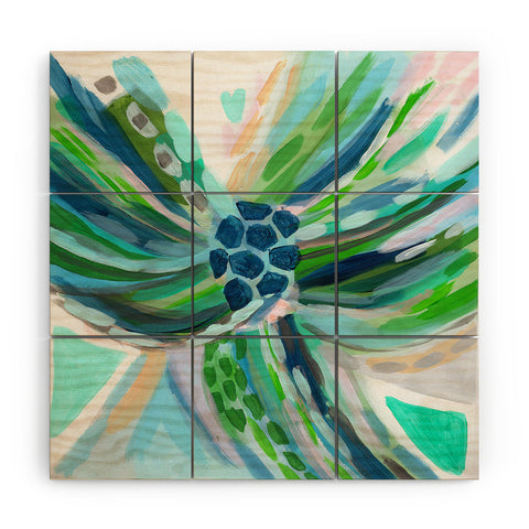 Laura Fedorowicz Tuesday Rain Wood Wall Mural