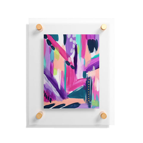 Laura Fedorowicz Tulip Abstract Floating Acrylic Print