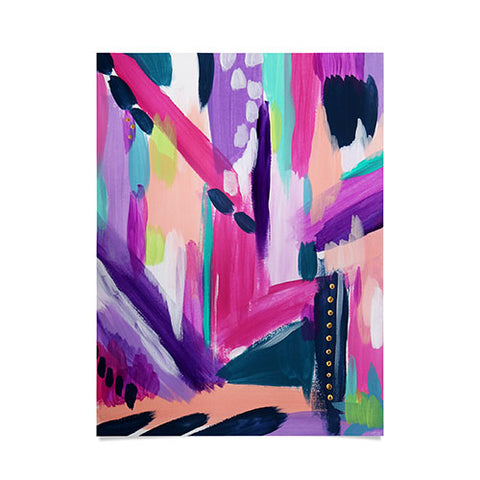Laura Fedorowicz Tulip Abstract Poster