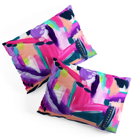 Laura Fedorowicz Tulip Abstract Pillow Shams