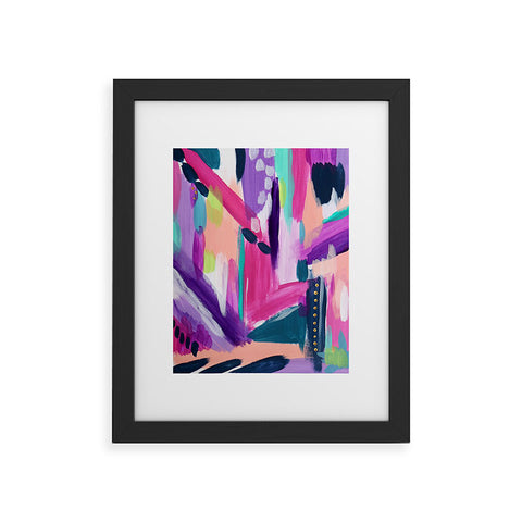Laura Fedorowicz Tulip Abstract Framed Art Print
