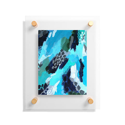 Laura Fedorowicz Turquoise Wonder Floating Acrylic Print