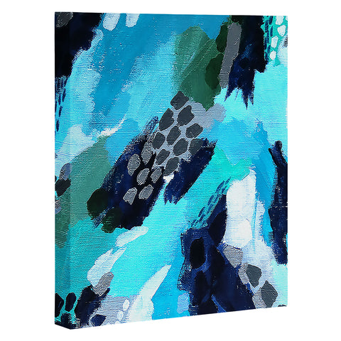 Laura Fedorowicz Turquoise Wonder Art Canvas