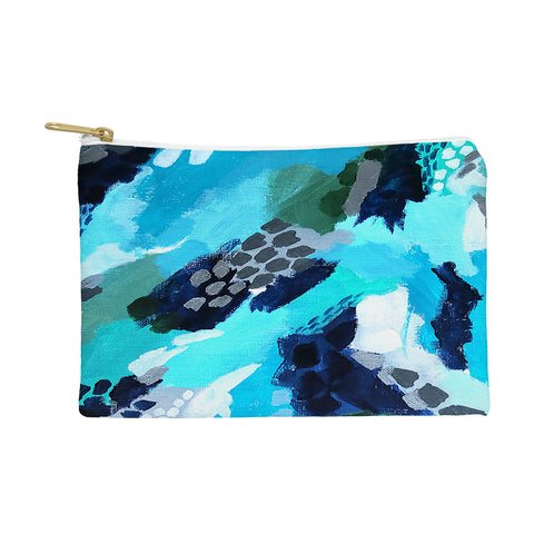 Laura Fedorowicz Turquoise Wonder Pouch