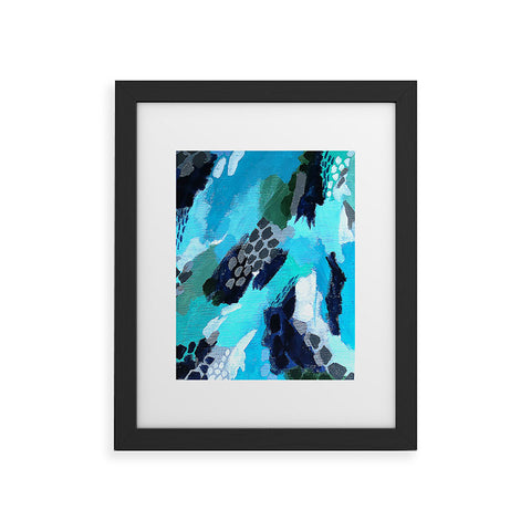Laura Fedorowicz Turquoise Wonder Framed Art Print