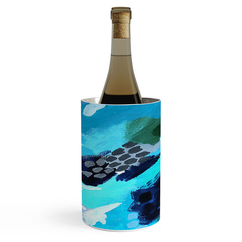 Laura Fedorowicz Turquoise Wonder Wine Chiller