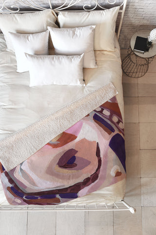 Laura Fedorowicz Unending Beauty Fleece Throw Blanket