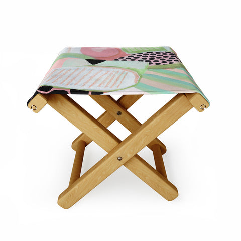 Laura Fedorowicz Up From Here Folding Stool