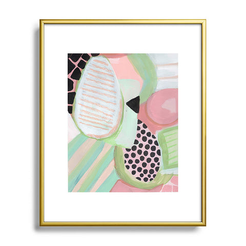 Laura Fedorowicz Up From Here Metal Framed Art Print