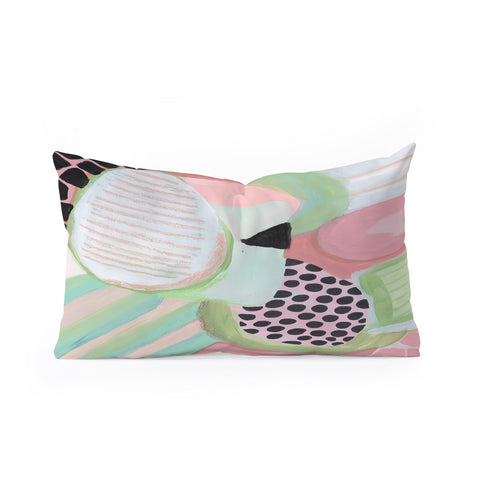 Laura Fedorowicz Up From Here Oblong Throw Pillow