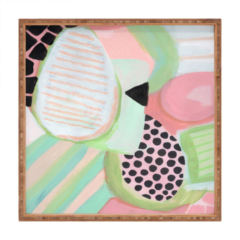 Laura Fedorowicz Up From Here Square Tray