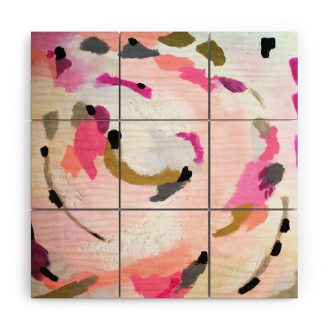 Laura Fedorowicz Valentina Wood Wall Mural