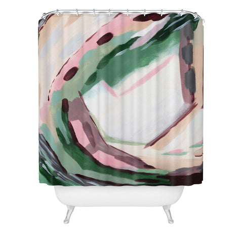 Laura Fedorowicz Vintage Baubles Shower Curtain
