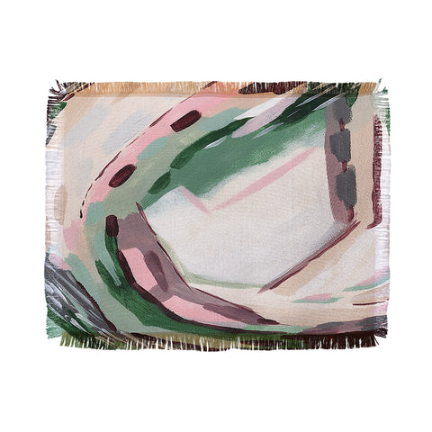 Laura Fedorowicz Vintage Baubles Throw Blanket