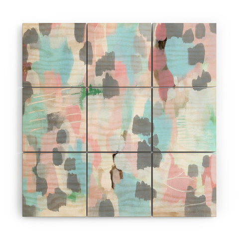 Laura Fedorowicz Vintage Quilt Wood Wall Mural