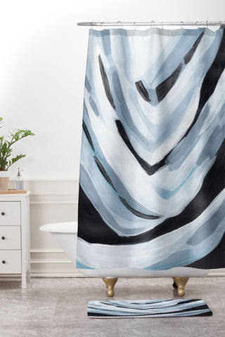 Laura Fedorowicz Visionary Shower Curtain And Mat