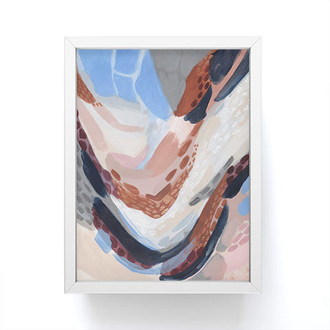 Laura Fedorowicz Waters Rise Framed Mini Art Print