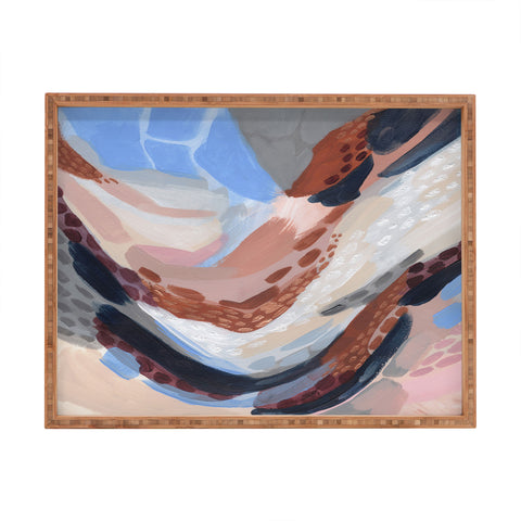 Laura Fedorowicz Waters Rise Rectangular Tray