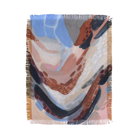 Laura Fedorowicz Waters Rise Throw Blanket