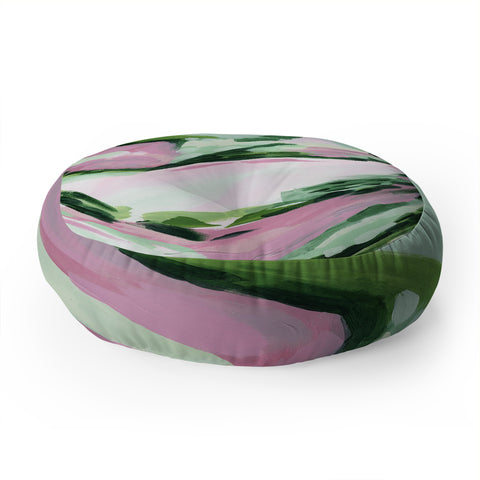 Laura Fedorowicz Weeds are Flowers Too Floor Pillow Round