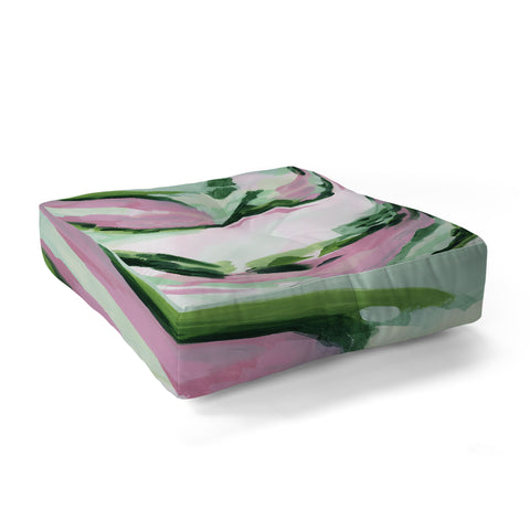 Laura Fedorowicz Weeds are Flowers Too Floor Pillow Square