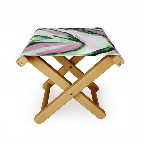 Laura Fedorowicz Weeds are Flowers Too Folding Stool