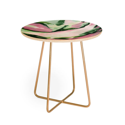 Laura Fedorowicz Weeds are Flowers Too Round Side Table