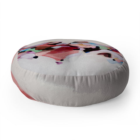 Laura Fedorowicz Where You Are Going Floor Pillow Round