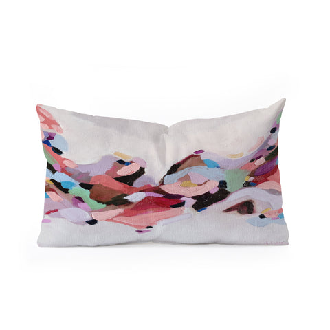 Laura Fedorowicz Where You Are Going Oblong Throw Pillow