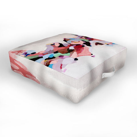 Laura Fedorowicz Where You Are Going Outdoor Floor Cushion