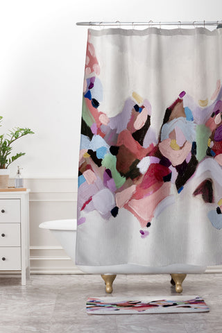 Laura Fedorowicz Where You Are Going Shower Curtain And Mat