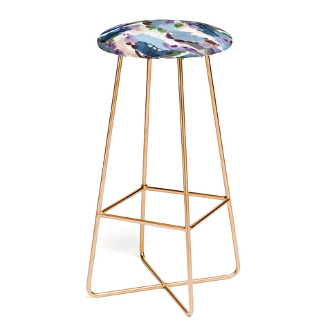 Laura Fedorowicz Wildflower Royale Bar Stool