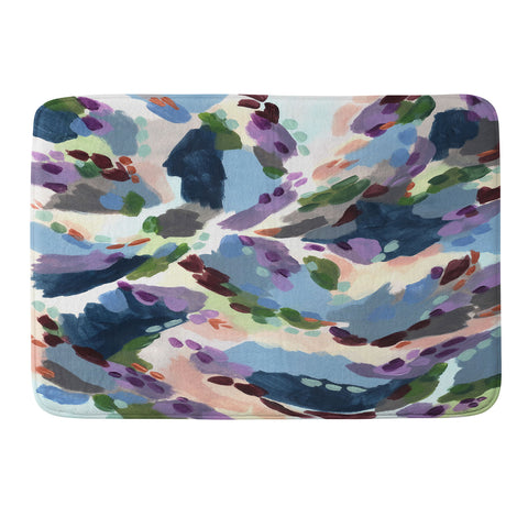 Laura Fedorowicz Wildflower Royale Memory Foam Bath Mat