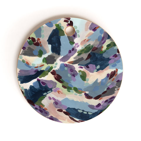 Laura Fedorowicz Wildflower Royale Cutting Board Round