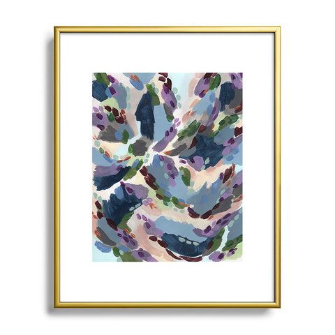 Laura Fedorowicz Wildflower Royale Metal Framed Art Print