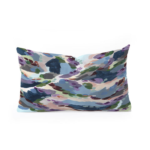 Laura Fedorowicz Wildflower Royale Oblong Throw Pillow