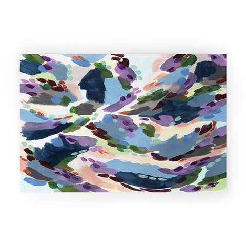 Laura Fedorowicz Wildflower Royale Welcome Mat