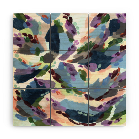 Laura Fedorowicz Wildflower Royale Wood Wall Mural