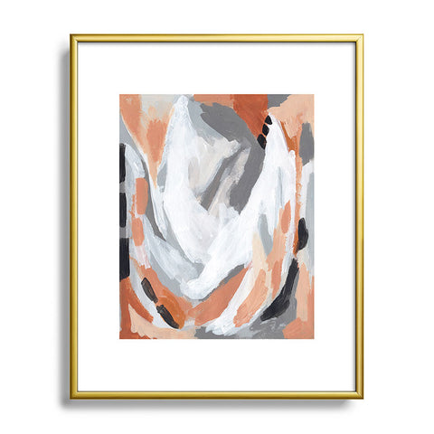 Laura Fedorowicz Winding Road Metal Framed Art Print