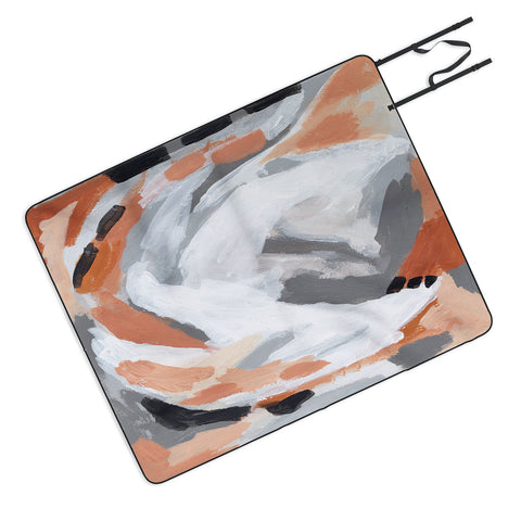 Laura Fedorowicz Winding Road Picnic Blanket