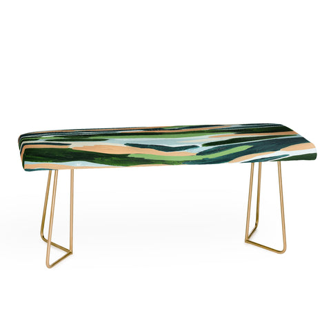 Laura Fedorowicz Wintergreen Bench
