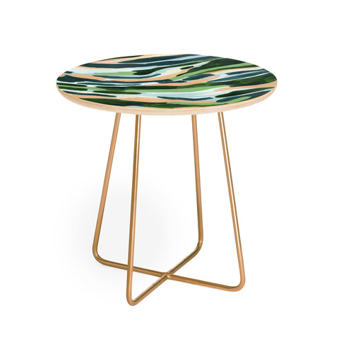 Laura Fedorowicz Wintergreen Round Side Table
